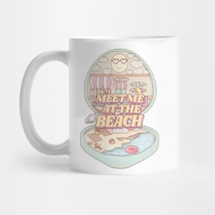 Meet Me at the Beach Pocket Diner House Mug